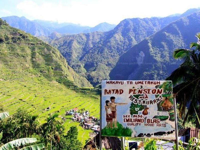 Batad Pension And Restaurant Banaue Dış mekan fotoğraf